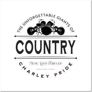 Charley Pride Country Music D15 Posters and Art